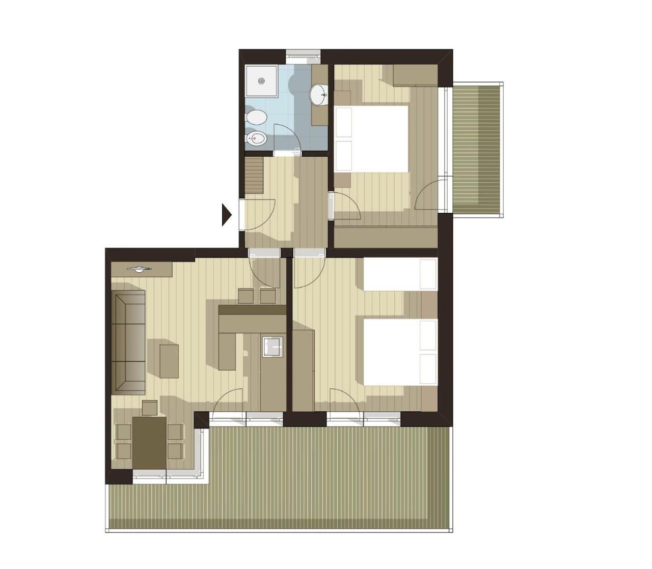 Apartments Tino La Valle Εξωτερικό φωτογραφία